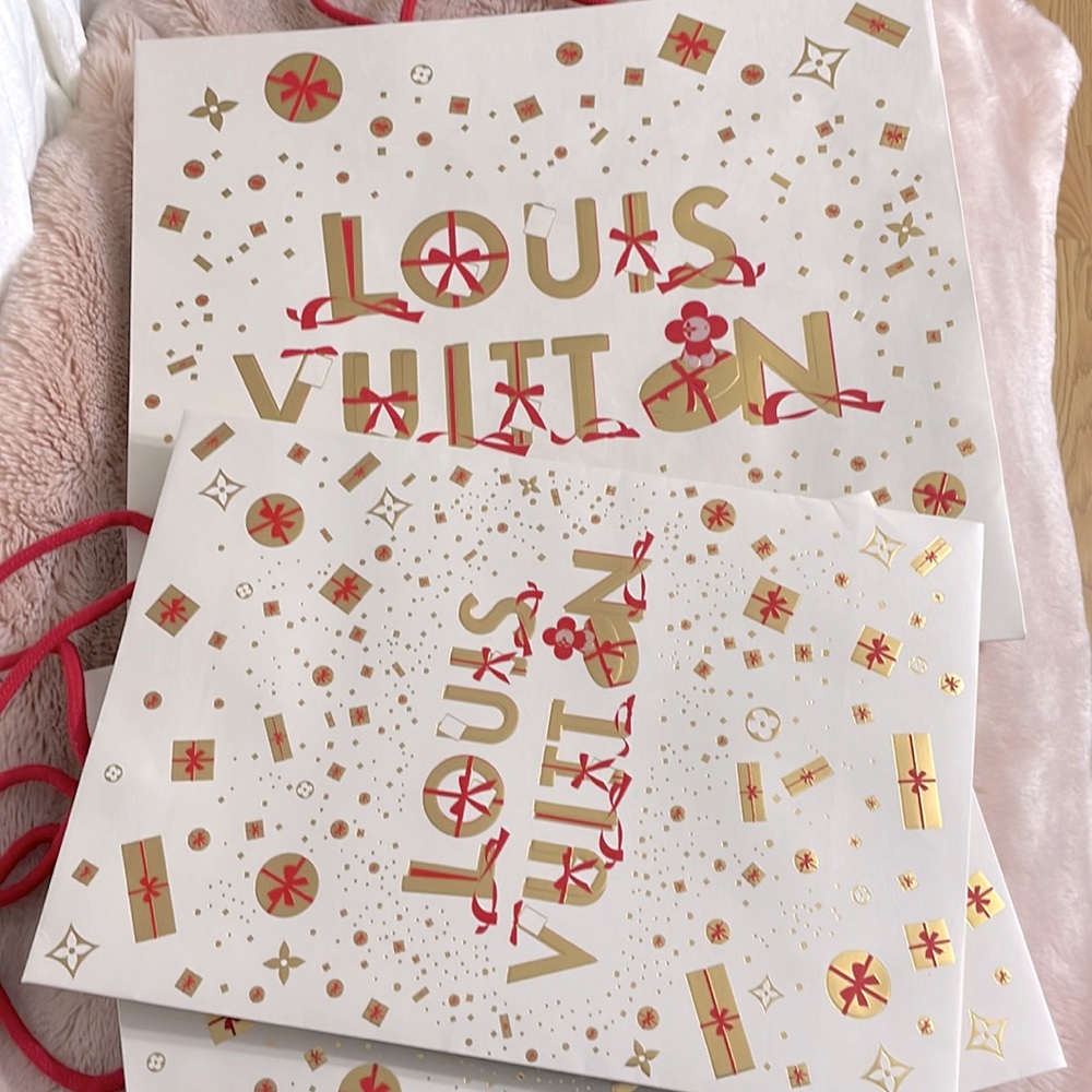 Louis Vuitton gift bags